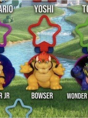 McDonald’s BOWSER Super Mario Galaxy 2026 Happy Meal Toy